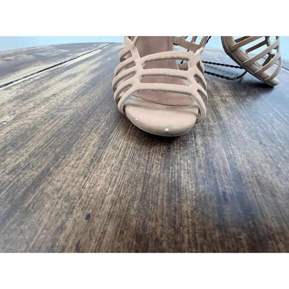 size 9 tan Mossimo gladiator sandal stiletto. - Picture 3 of 9